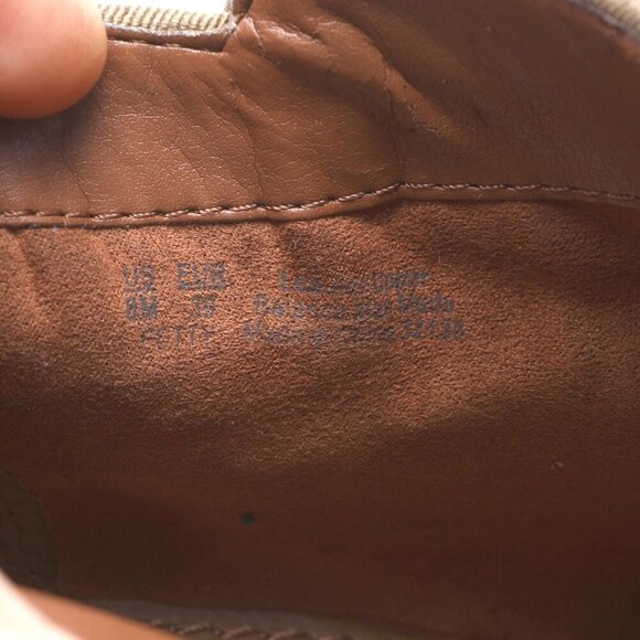 Sam Edelman Betty Ankle Bootie Western Boots Brown Tan Side Zipper Stacked Heel - Picture 6 of 10